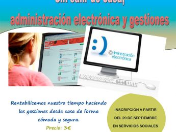 Imagen de la noticia Sin salir de casa, administración electrónica y gestiones