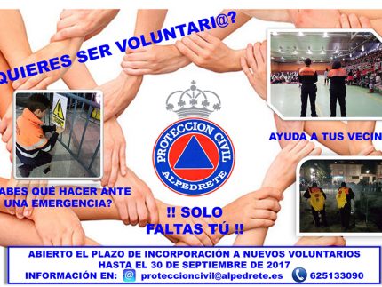 Imagen de la noticia ¿Quieres ser voluntario de Protección Civil?