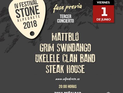 Imagen de la noticia Tercer concierto de Festival Stone 2018