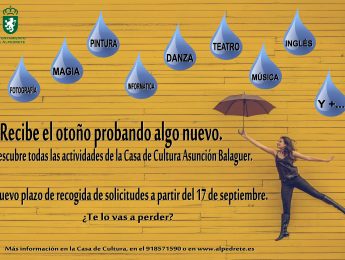 Imagen de la noticia Inscripciones talleres Casa de Cultura