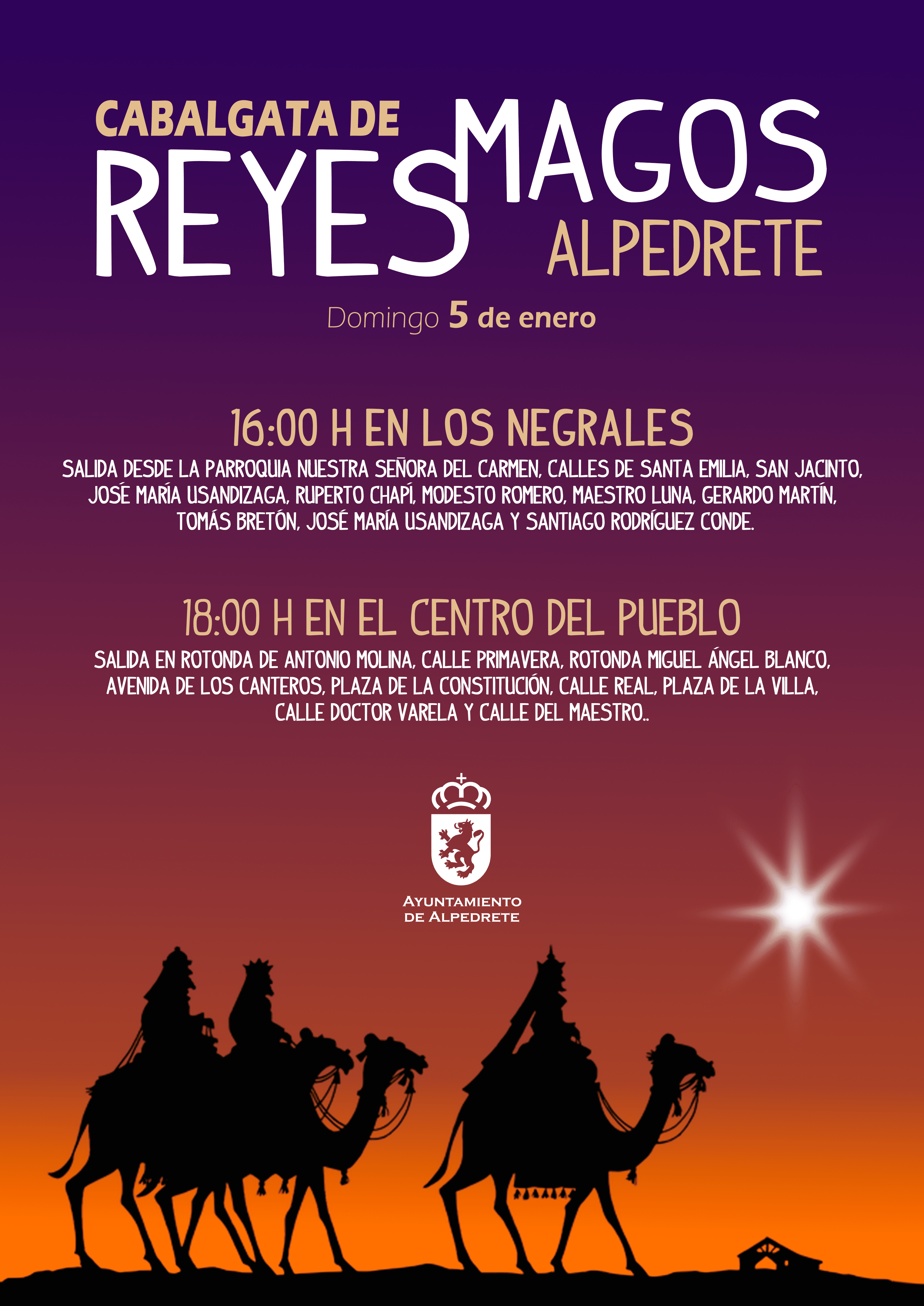 Imagen de la noticia Los Reyes Magos llegan a Alpedrete