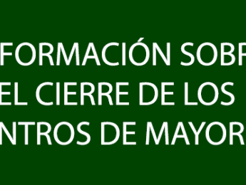 Imagen de la noticia Cierre de los Centros de Mayores de Alpedrete