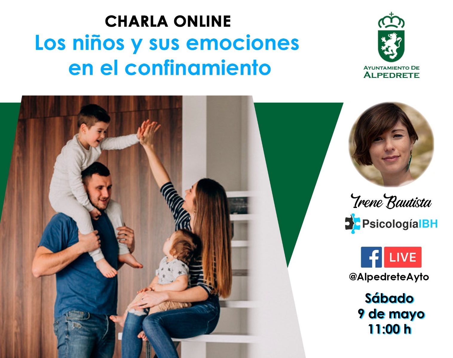 Imagen de la noticia Charla online: Los niños y sus emociones en el confinamiento