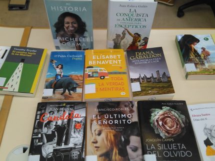 Novedades biblioteca Julio