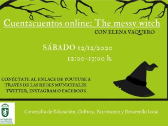 Imagen de la noticia Cuentacuentos online “The messy witch”