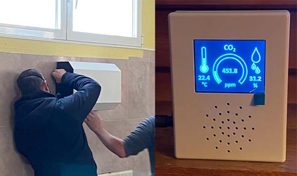 Imagen de la noticia Medidores de CO2 y filtros purificadores para los centros educativos de Alpedrete